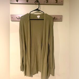 A New Day Olive Cardigan